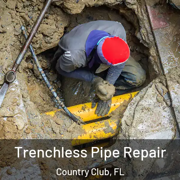  Trenchless Pipe Repair Country Club, FL